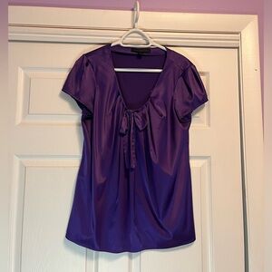 Express purple top in size large